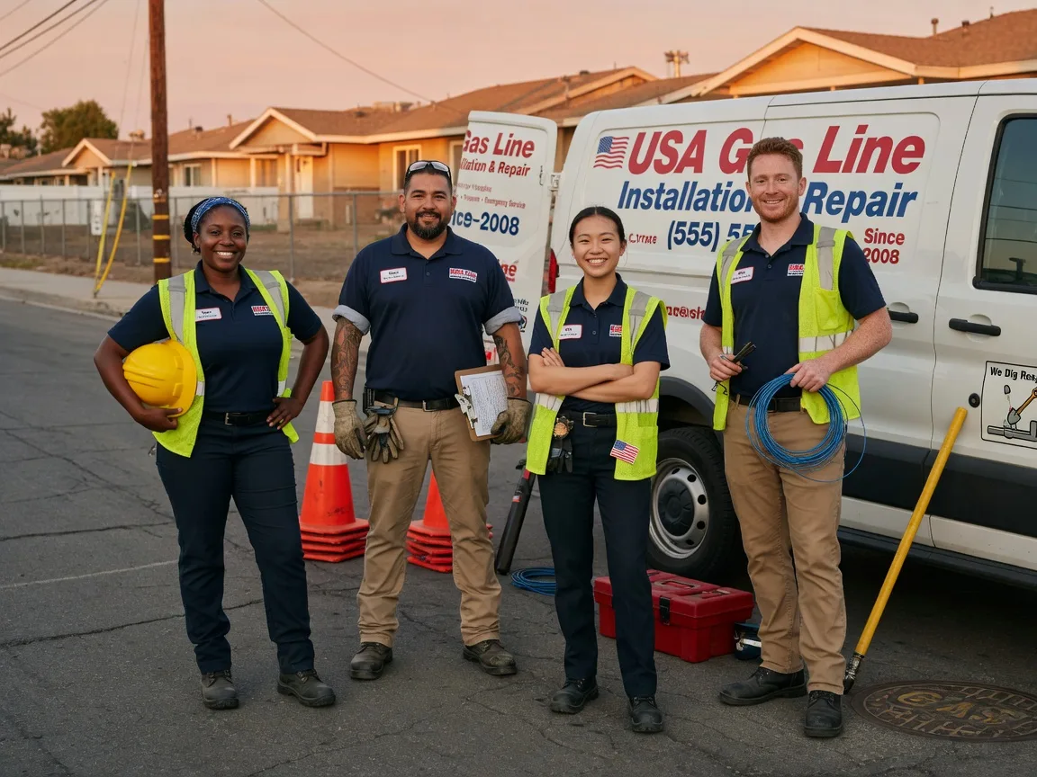 Gas Line Installation company in Winnfield, LA
